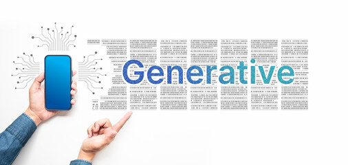 Artificial Intelligence technology concepts with big data  analysis transfering.real photographs materials