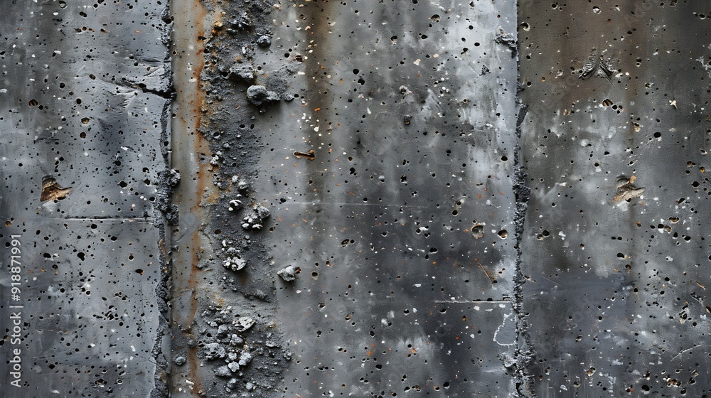 Aufkleber concrete surface abstract feeling texture effect shades of gray : generative ai
