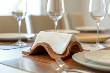 a table napkin holder