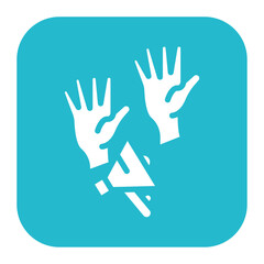 Democracy icon vector image. Can be used for Politics.