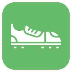 Football Shoes icon vector image. Can be used for Sport Equipment.