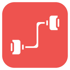 Expander icon vector image. Can be used for Sport Equipment.