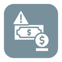 Loan Default icon vector image. Can be used for Loan.