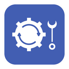 Operations Manual icon vector image. Can be used for Operations Management.