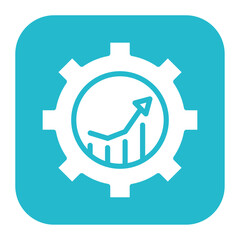Lean Manufacturing icon vector image. Can be used for Operations Management.