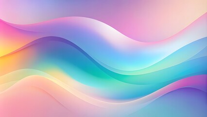 Abstract fluid pastel waves on melted plastic texture wrinkled silicone sheet background. 