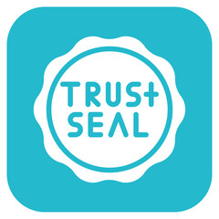 Trust Seal icon vector image. Can be used for Safe Payment.