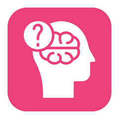 Dementia Care icon vector image. Can be used for Elderly Care.