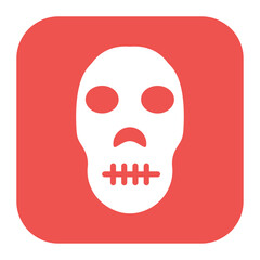 Bio horror icon vector image. Can be used for Movie Genres.