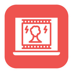 Documentary icon vector image. Can be used for Movie Genres.