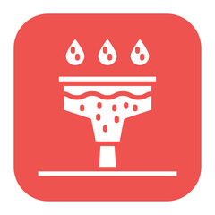 Sediment Removal icon vector image. Can be used for Water Treatment.