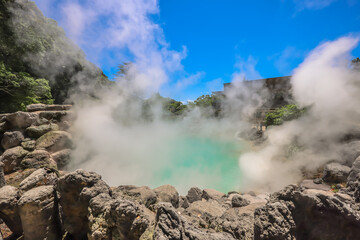May 16 2024 Umi Jigoku, Beppu Captivating Sea Hell Geothermal Wonderland
