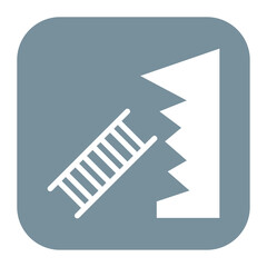 Climbing Rescue icon vector image. Can be used for Rock Climbing.