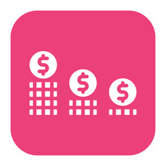 Economic Downturn icon vector image. Can be used for Business Risks.