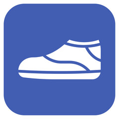 Running Shoes icon vector image. Can be used for Physical Wellbeing.