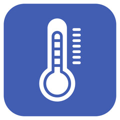 Thermometer icon vector image. Can be used for Physical Wellbeing.