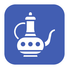 Arabic Coffee icon vector image. Can be used for Eid al Adha.