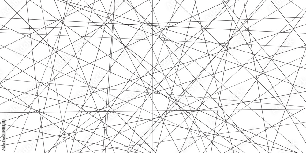 Aufkleber Abstract black lines with white background. Creative and geometric shape with luxury pattern and paper texture design. abstract background with stripes for website design Technology background.	

