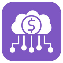 Digital Currency icon vector image. Can be used for Digital Disruption.