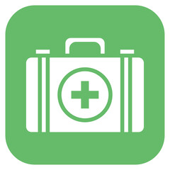 First Aid icon vector image. Can be used for Skin Burns.