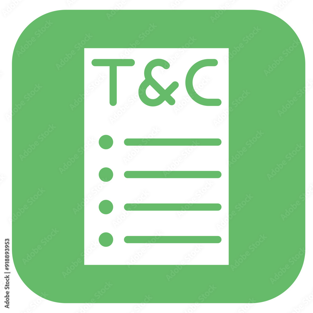 Canvas Prints Terms icon vector image. Can be used for Compilance and Regulation.