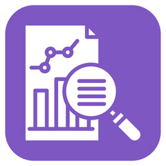 Analysis icon vector image. Can be used for Market Research.
