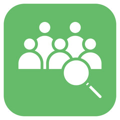 Research Team icon vector image. Can be used for Market Research.