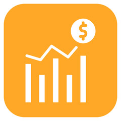 Trend icon vector image. Can be used for Market Research.