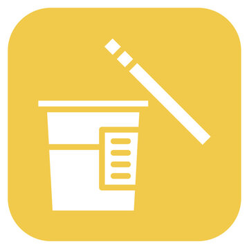 recommend clip art: Urinalysis icon vector image. Can be used for Medical Tests.