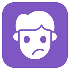 Curious icon vector image. Can be used for Human Emotions.