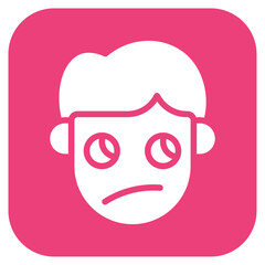 Sarcastic icon vector image. Can be used for Human Emotions.
