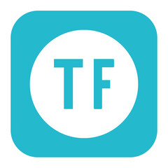 Obraz premium Tensor Flow icon vector image. Can be used for Data Science.