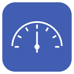 Speed icon vector image. Can be used for 3d Printing.