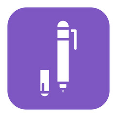 Drafting Pen icon vector image. Can be used for Engineer in Mechanics.