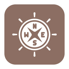 Nautical Wheel icon vector image. Can be used for Cruiser.