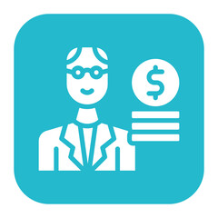 Retirement Income icon vector image. Can be used for Retirement.