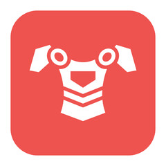 Iron Armor icon vector image. Can be used for Mining And Crafting.
