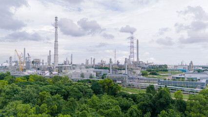 Gas separation industry or eco-energy for sustainable energy saving, environmentally friendly industry, low carbon emissions