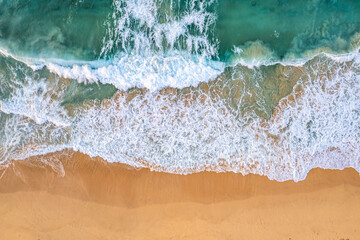 Serene Waves at Makaha Beach Shoreline