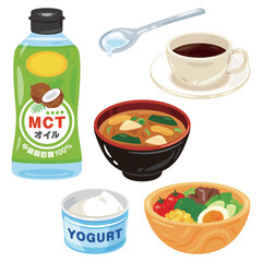 MCTオイルと相性の良い料理例