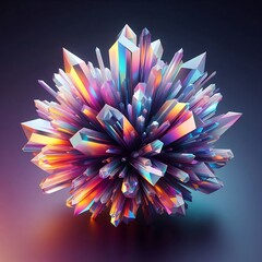 Obraz premium Elegantly abstract Shapes with Soft Waves and gradient Tones , 3d render 