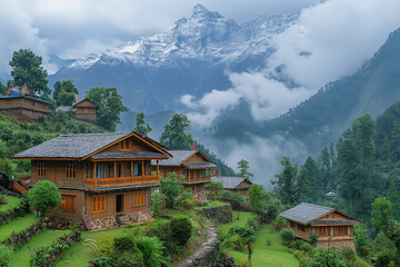 Cultural Homestay in a remote village on the mountain, local and daily life