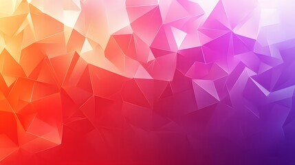 53. Abstract geomatics background with vibrant polygons and soft gradient hues