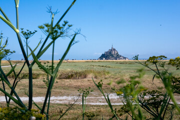 Le Mont-Saint-Michel in der Normandie in Frankreich