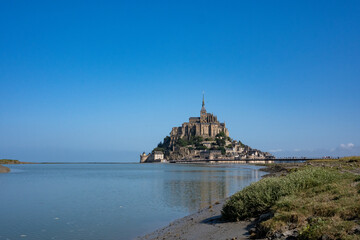 Le Mont-Saint-Michel in der Normandie in Frankreich