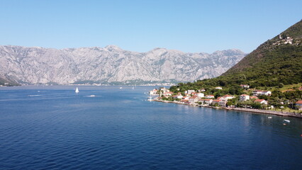 View of the Bay of Kotor