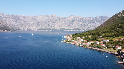 View of the Bay of Kotor