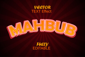Editable Text Effect 