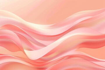 Abstract Pink and Peach Wavy Pattern