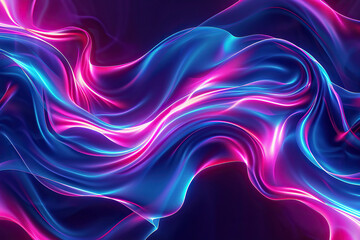Beautiful texture surface neon wave, design natural abstract background